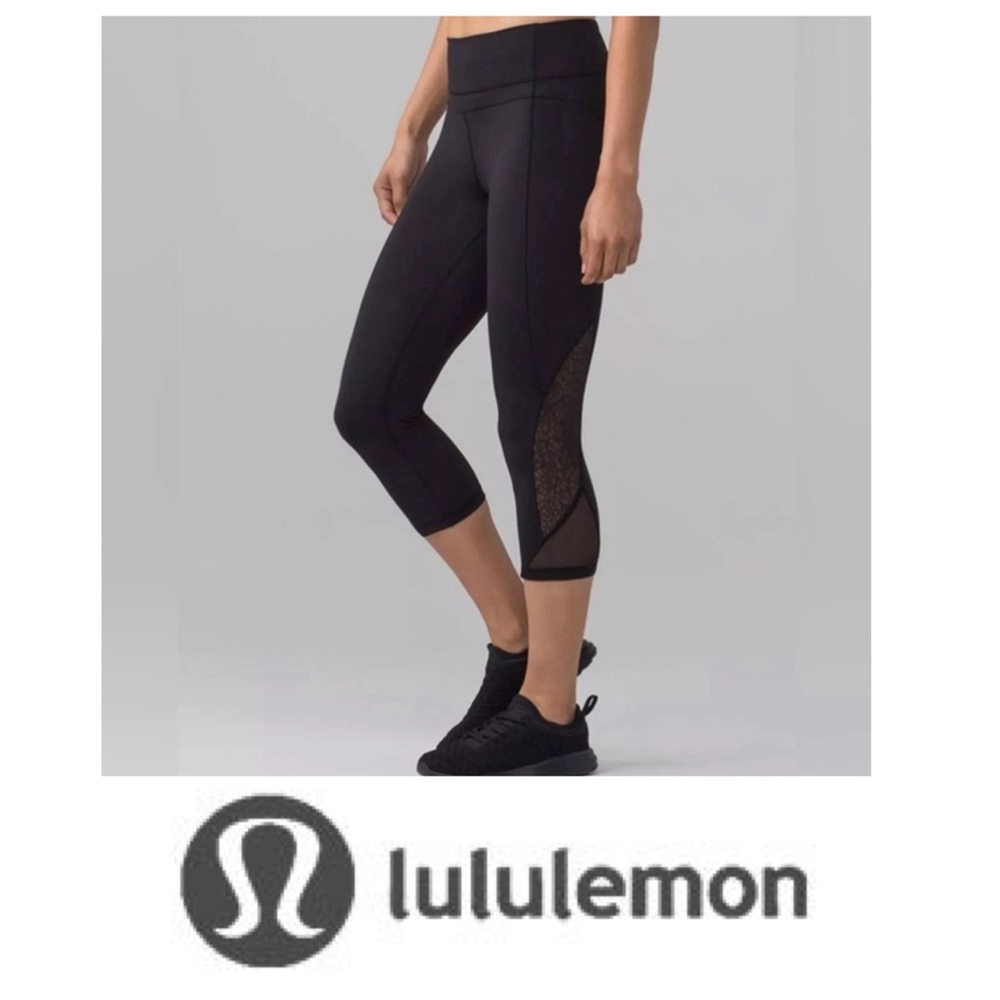 Lululemon Twist and Train Capri Leggings in Size 10